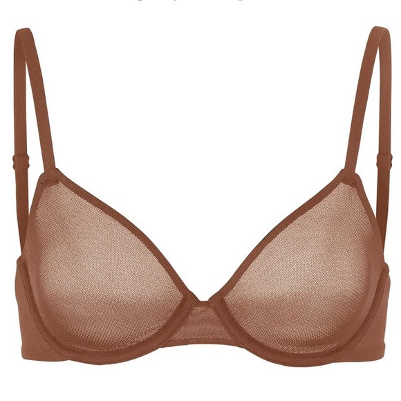 SKIMS Other - Skims Underwire Mesh Bra in Jasper Size 38A